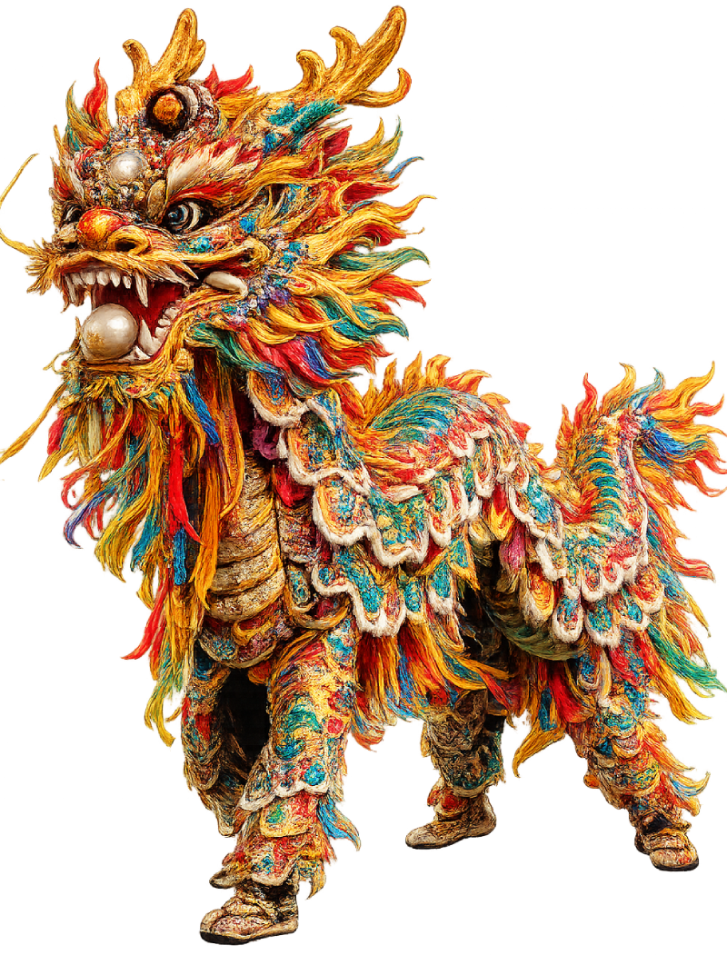 danza de dragones chinos
