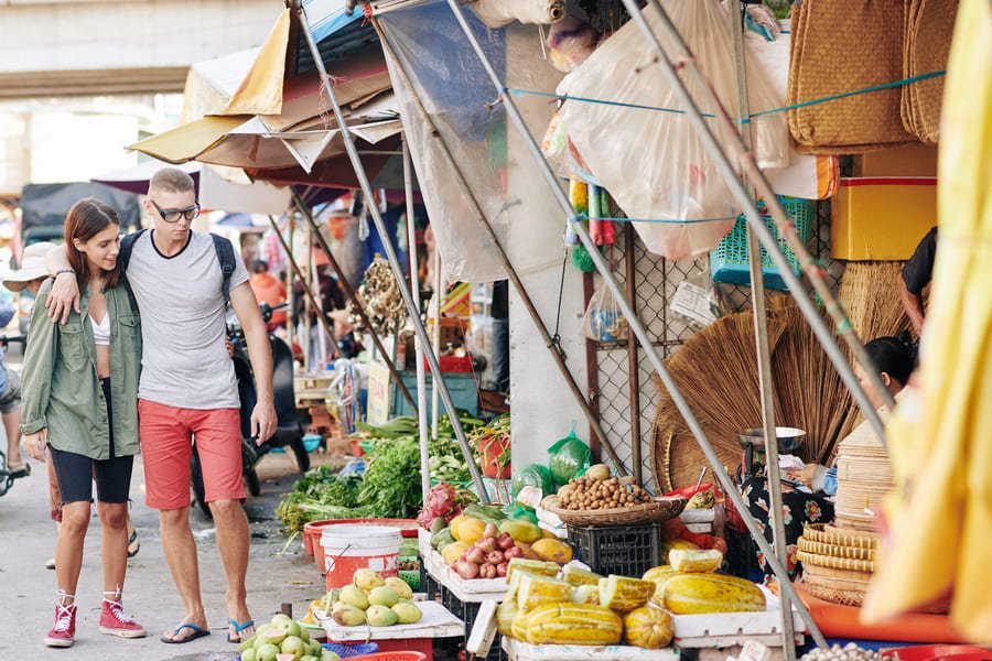 mercado de barrio chino