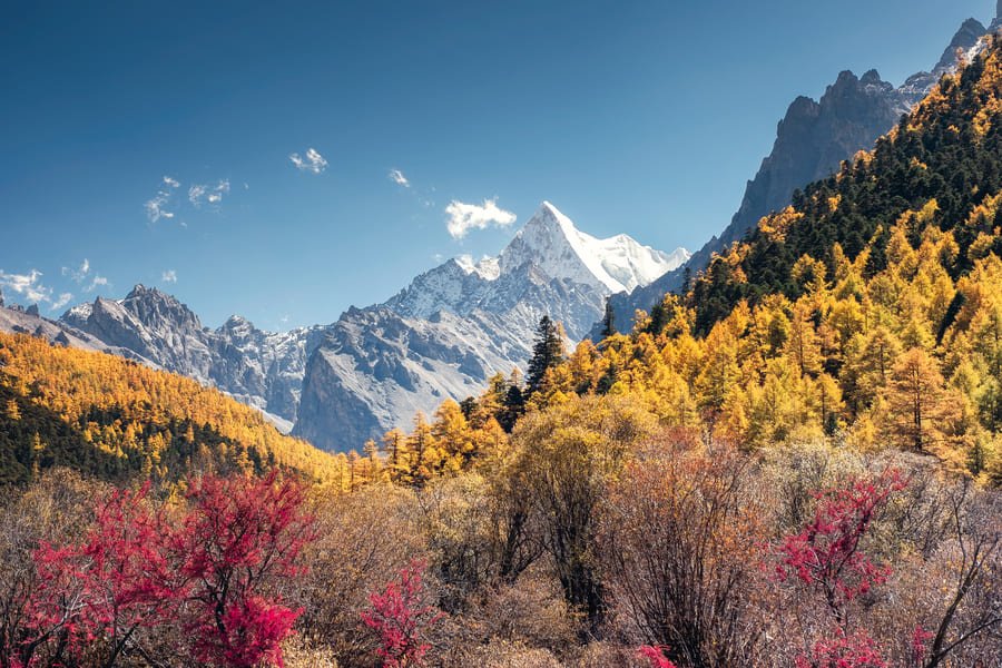 Yunan encantadora ciudad de nevados y arboles