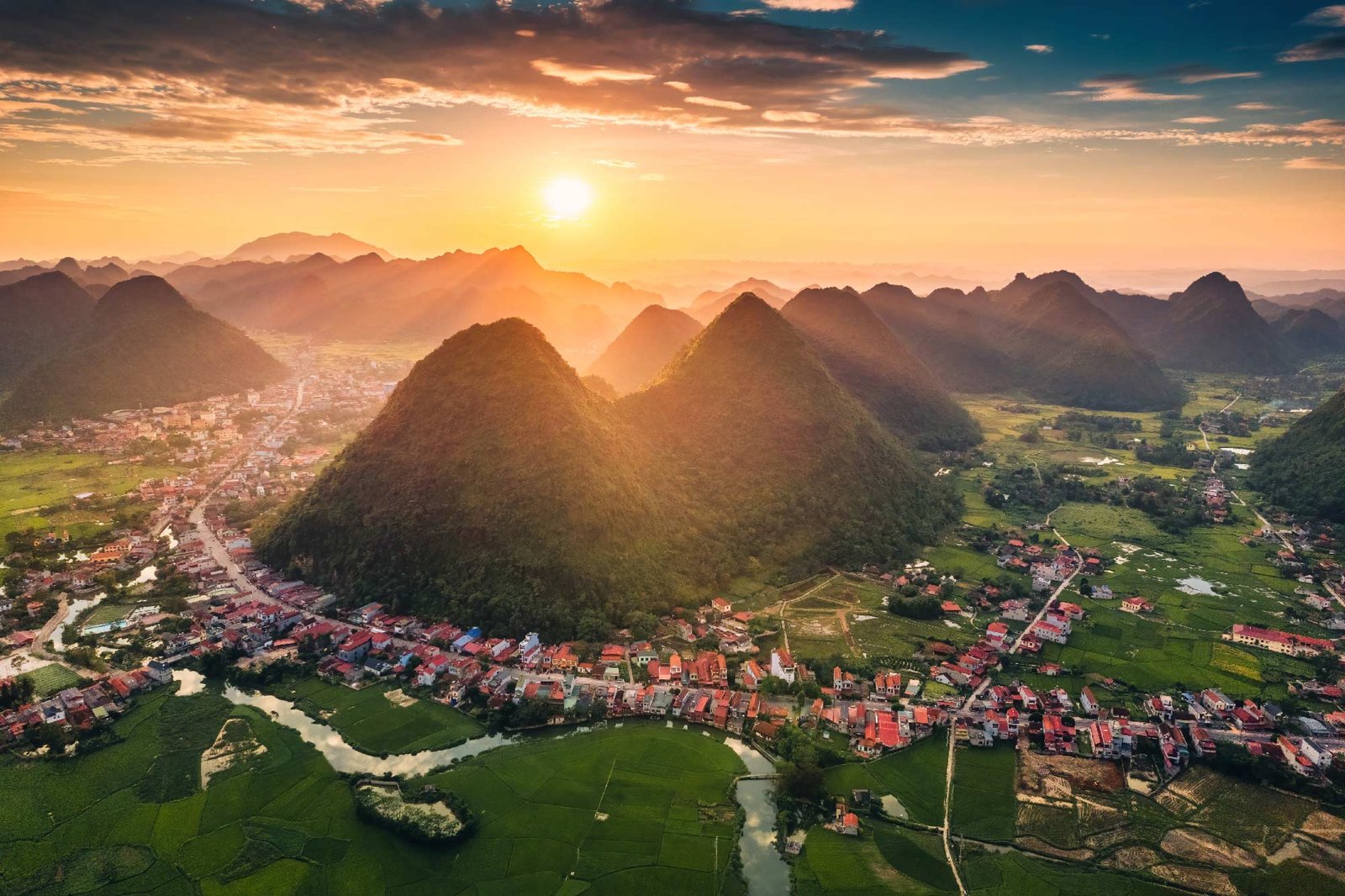 atardecer en Yangsho